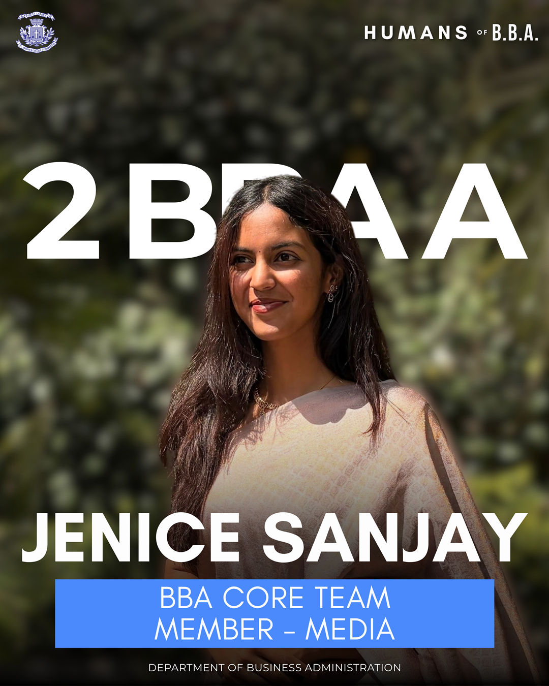 chinmayi-v, 3 BBA A — BBA Core Team Student Marketing Head