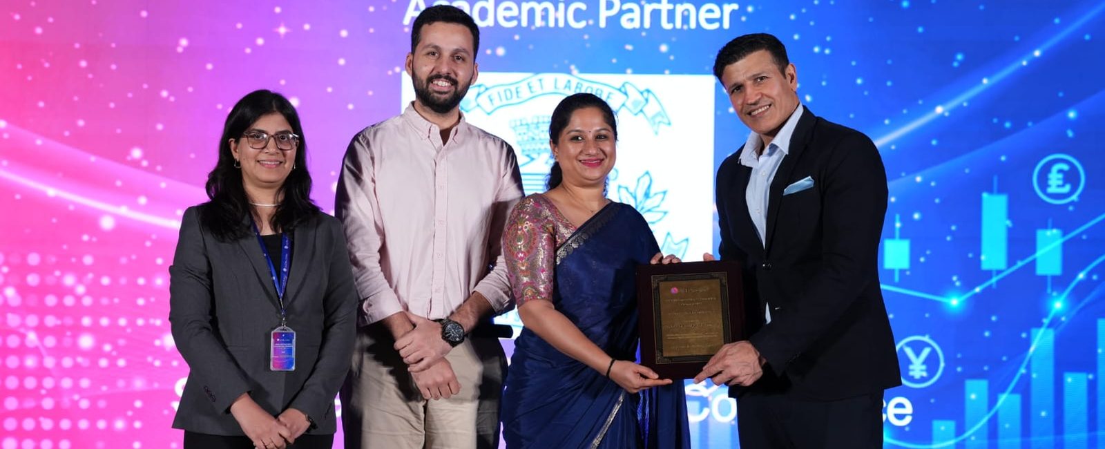 SJCC receiving the CIMA Academic Partner award 2026