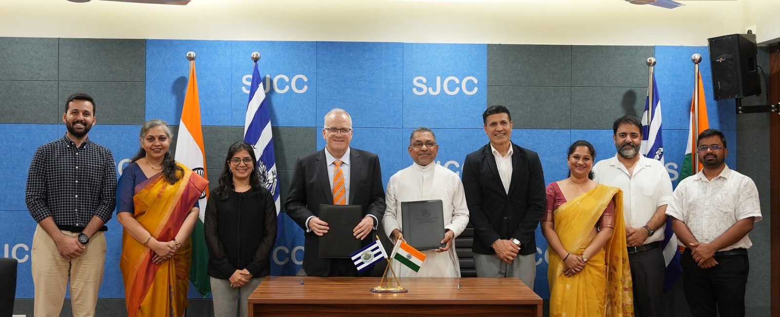 Signing of the MoU with CIMA at SJCC